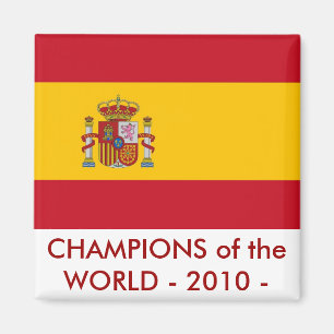 Magnet med Flagga i Spanien