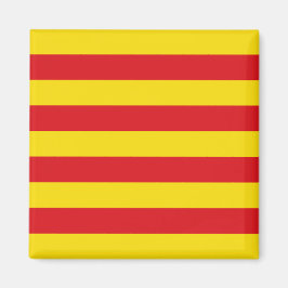 Magnet med Flagga Katalonien