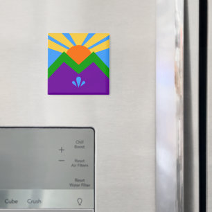 Magnet med Flagga Manitou Vår