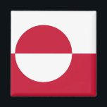 Magnet med Grönlands Flagga<br><div class="desc">Lägg till lite grönländskt pride till din insamling med vår exklusiv magnet med flagga Grönland! Den här magneten är mycket detaljerad och är mer än bara ett dekorativt biet. Det är ett firande av Grönlands kulturarv och kulturella pride. Den pulserande designen visningar på ett framträdande sätt den grönländska flagga, skapar...</div>