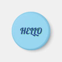 MAGNET MED HELLO