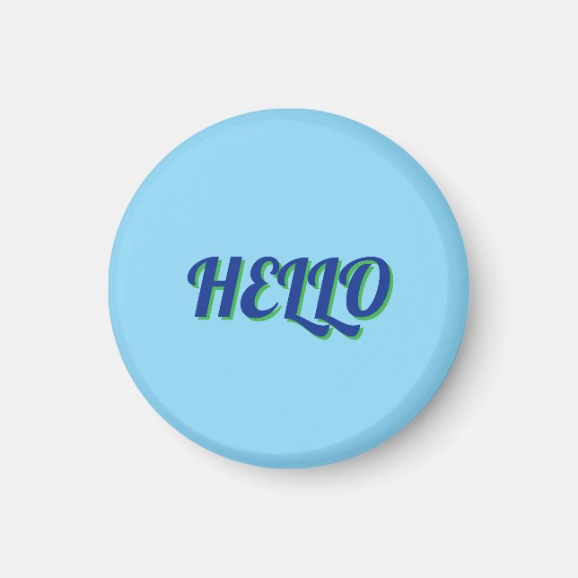 MAGNET MED HELLO (Framsidan)