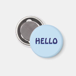 MAGNET MED HELLO