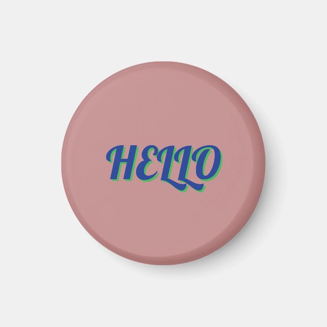 MAGNET MED HELLO (Framsidan)