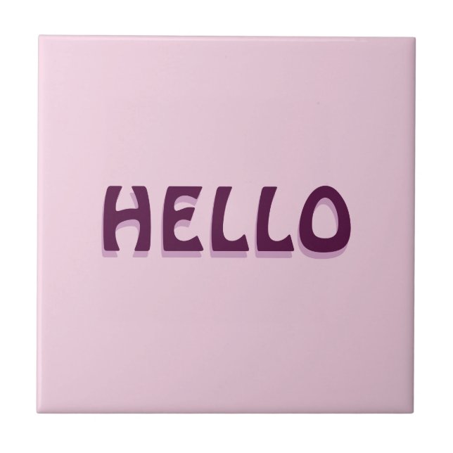 MAGNET MED HELLO KAKELPLATTA (Framsidan)