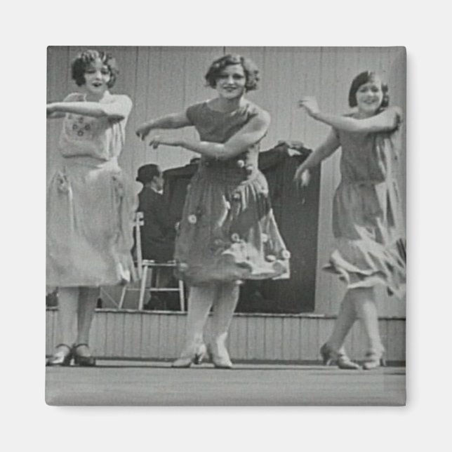 Magnet med historiskt foto av anpassningsbar (Framsidan)