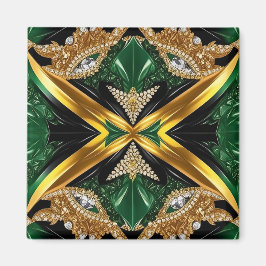 Magnet med Jamaican Färg Design