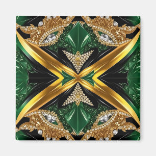 Magnet med Jamaican Färg Design