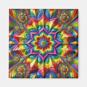 Magnet med LGBTQ Färg Design