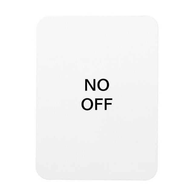 magnet med "ON & OFF" (Vertikal)