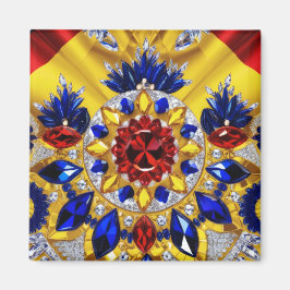 Magnet med rumänsk Färg Design