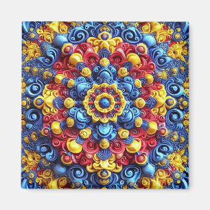 Magnet med rumänsk Färg Design