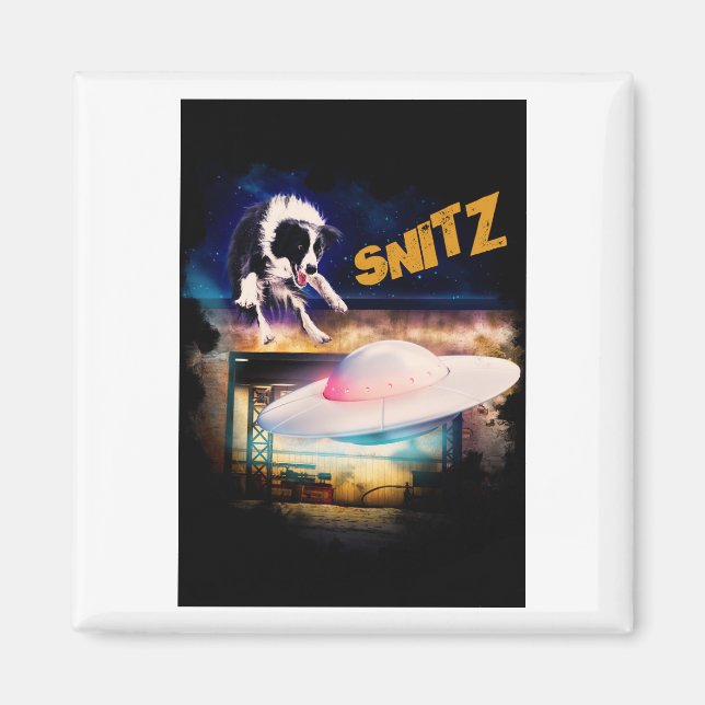 Magnet med Snitz från Bob Saucer Repair (Framsidan)