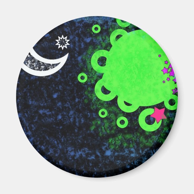 magnet med stillastående ögon (Framsidan)