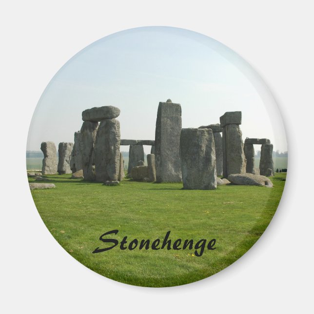 Magnet med Stonehenge-foto (Framsidan)