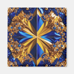 Magnet med Sverige Färg Design