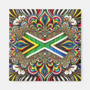 Magnet med Sydafrikanska Färg Design