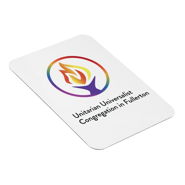 Magnet med UUCF-logotyp (Högersidan)