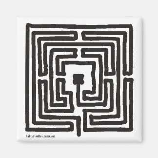 Magnet medeltida labyrintpenna (liten)