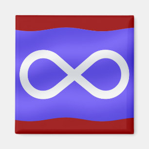 Magnet Metis Flagga Magnet Metis