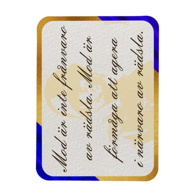 Magnet — Mod & rädsla (Vertikal)