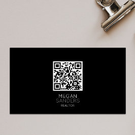 MAGNET MODERN REALTOR QR CODE Affärskort