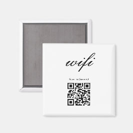 Magnet | Modern Wifi Qr-kod 
