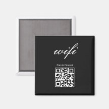 Magnet | Modern Wifi Qr-kod