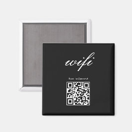 Magnet | Modern Wifi Qr-kod 