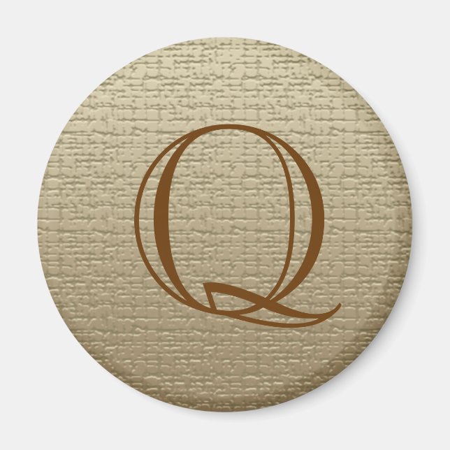 Magnet - Monogram (Framsidan)