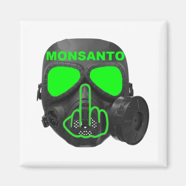 Magnet Monsanto Gas Mask Flip (Framsidan)