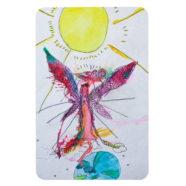 Magnet - Mor Gud Skapar andan i Baby (Vertikal)