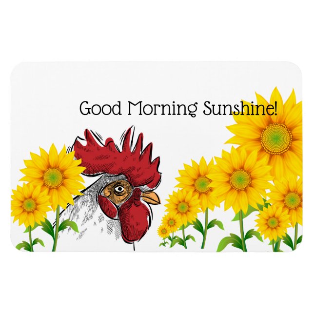 Magnet-Morgon Sunshine Magnet (Horisontell)