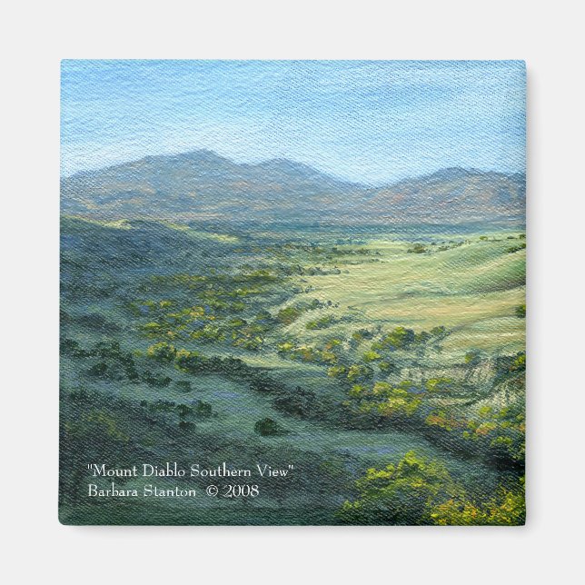 Magnet "Mount Diablo Southern View" (Framsidan)