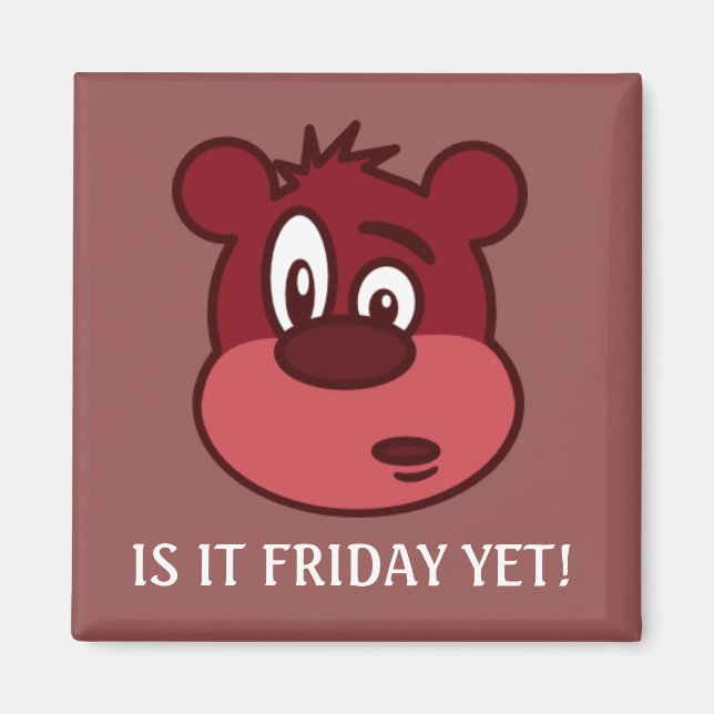 Magnet nalle (Framsidan)