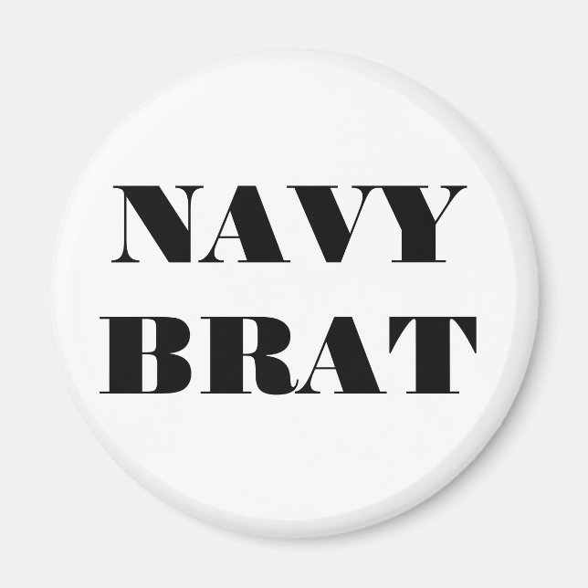 Magnet Navy Brat (Framsidan)