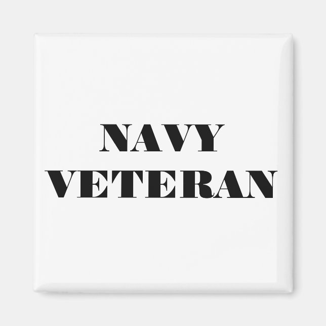 Magnet Navy Veteran (Framsidan)