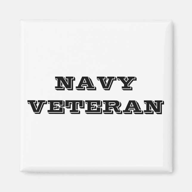 Magnet Navy Veteran (Framsidan)