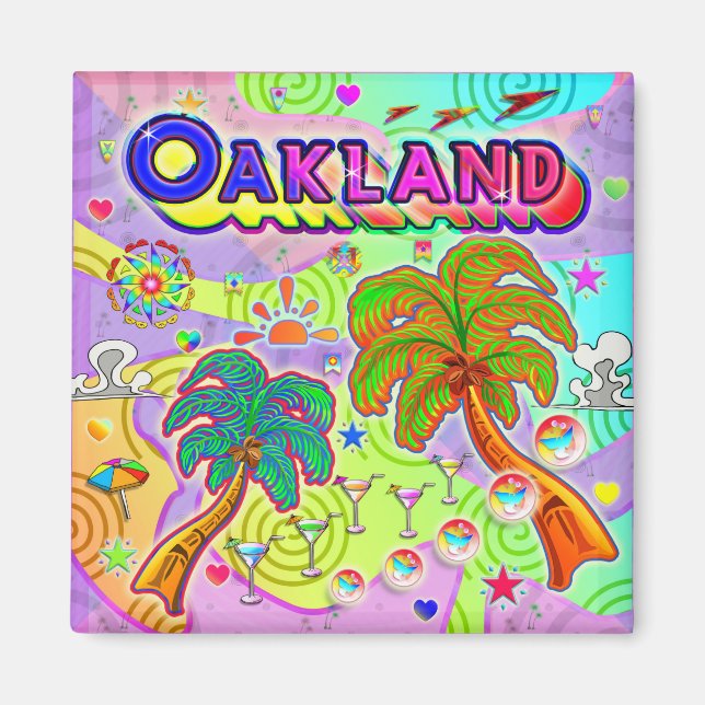 Magnet Oakland Vacation Target (Framsidan)