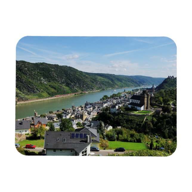 Magnet Oberwesel im Mittelrheintal (Horisontell)