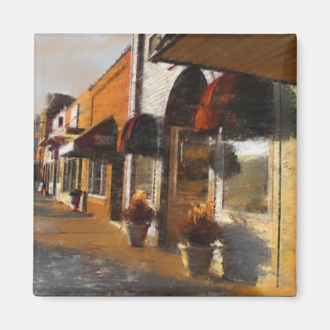 Magnet of Brighton Michigan Scene (Framsidan)