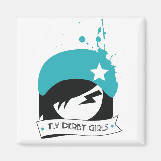 magnet - Officiellen "TLV Derby Girls" Logotyp