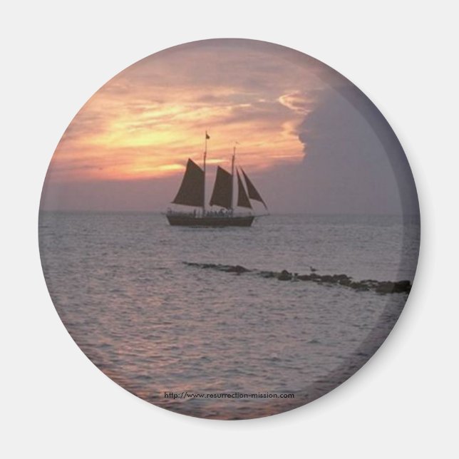 Magnet-Okracoke-frakt Magnet (Framsidan)