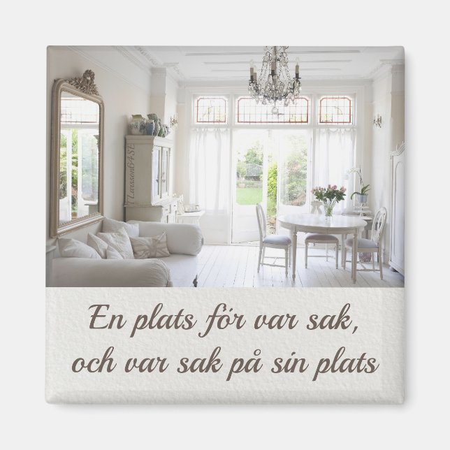 Magnet — Ordning & reda (Framsidan)