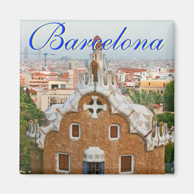 Magnet på Barcelonatorget (Framsidan)