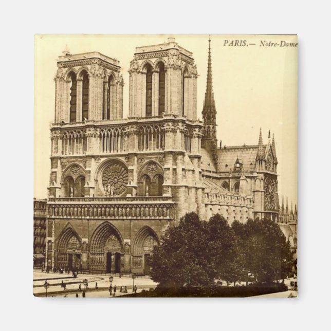 Magnet - Paris, Notre-Dame Cathedral (Framsidan)