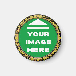 Magnet - Personlig - Lägg till bild / text