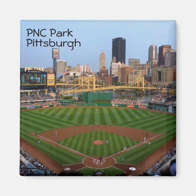 Magnet-PNC Park Pittsburgh Magnet (Framsidan)