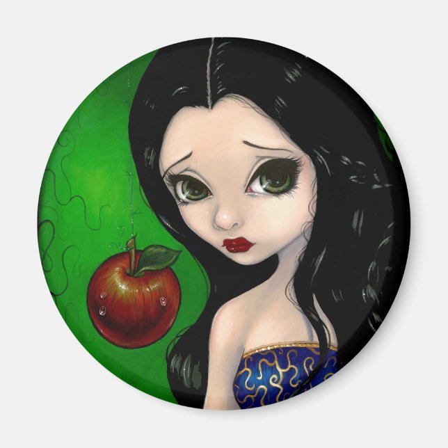 Magnet "Polerat äpple" (Framsidan)