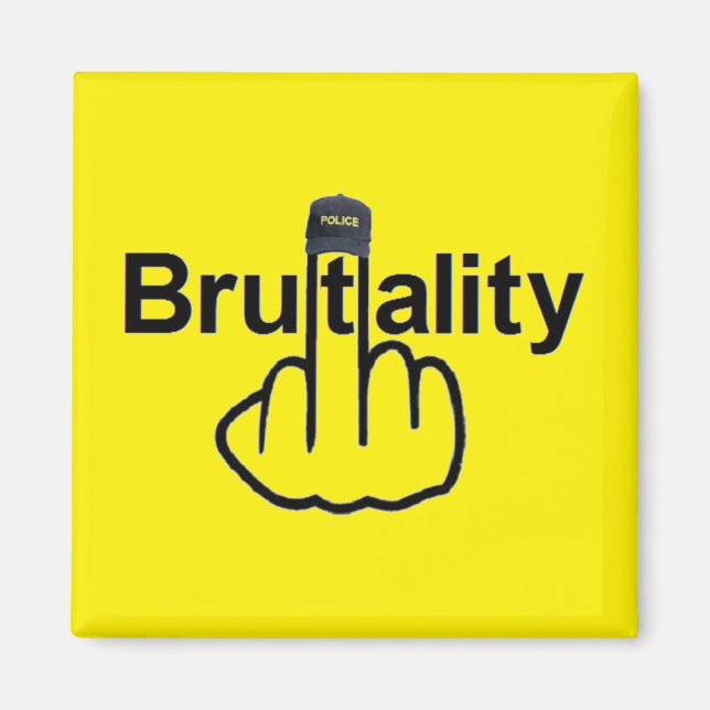 Magnet Police Brutality Flip (Framsidan)